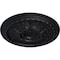 Ekena Millwork Stockport Ceiling Medallion (Fits Canopies up to 6 1/4"), Hand-Painted Steel Gray, 28"OD x 2 3/4"P CM28STSGS - alternate 2
